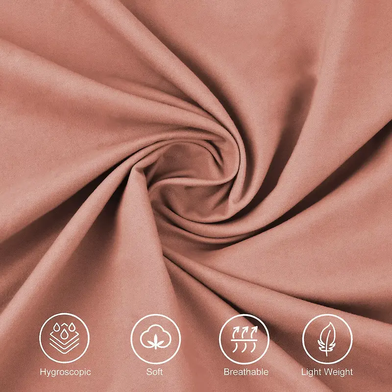 Oxford Homeware 3-Piece Solid Microfiber Duvet Cover Set – Ultra-Soft, Hypoallergenic Bedding with Matching Pillowcases, Easy-Care, Wrinkle-Resistant, Machine Washable, Available in 16 Colors & 4 Sizes 5