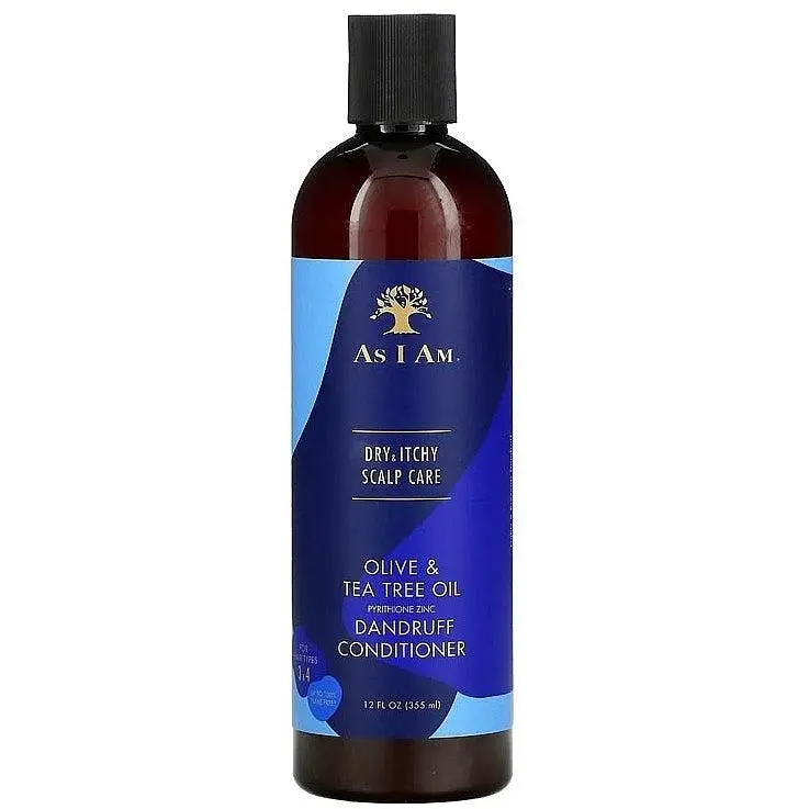 As I Am Dry And Itchy Scalp Care Olive And Tea Tree Dandruff Conditioner 355ml 0