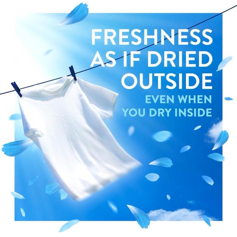 Lenor Outdoorable Fabric Conditioner Spring Awakening 440 Washes, 770ml x 8 - Ultra Concentrated Freshness - 100% Recycled Bottle - Household Supplies Cleaning 1