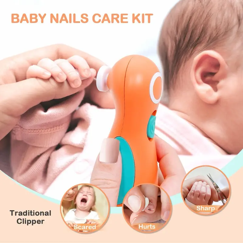 RECHARGEABLE ELECTRIC BABY NAIL TRIMMER 1