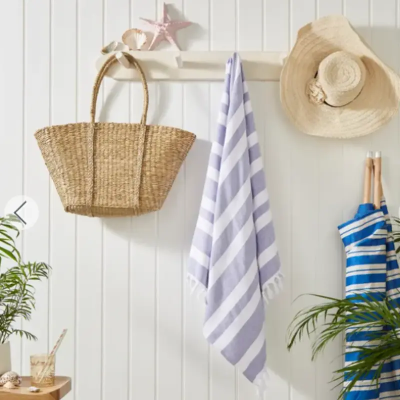 Personalised Cotton Stripe Beach Towel 3