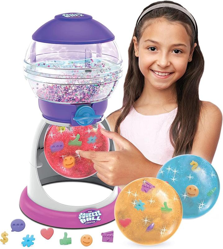 The Squeeze Ball Creator Maker - Mix Fill & Squeeze Reusable Stress Ball playset with Accessories 4