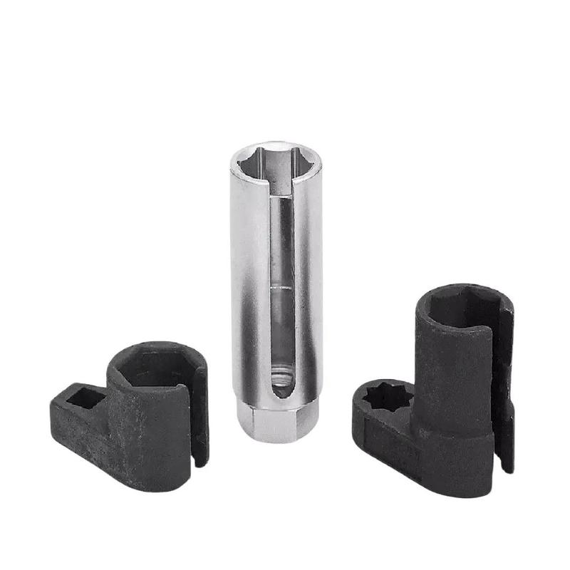 3PC OXYGEN LAMBDA SENSOR SOCKET REMOVAL SET 22mm 3/8" 1/2" Tool Kit Engine #26-7 3