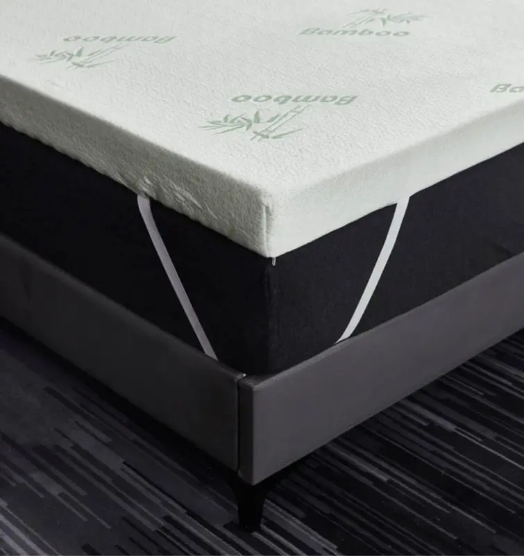 MI BADING SHOP Super Premium Quality Bamboo Memory Foam Mattress Topper All Size Single Double King Super King 2CM & 4CM 3