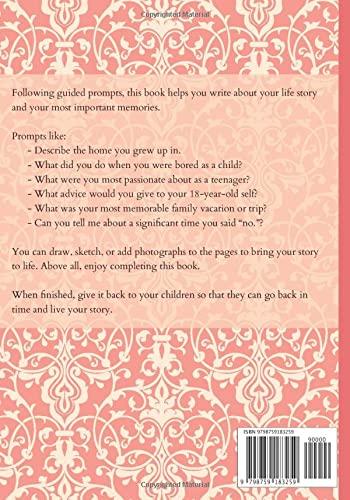 Product Introduction of Mum, Tell Me Your Story: My mother’s book of memories. Paperback 4
