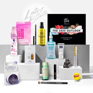 The #TRENDSETTERS VOL 1 Beauty Box - 2025 OUTLOOK  worth £135
