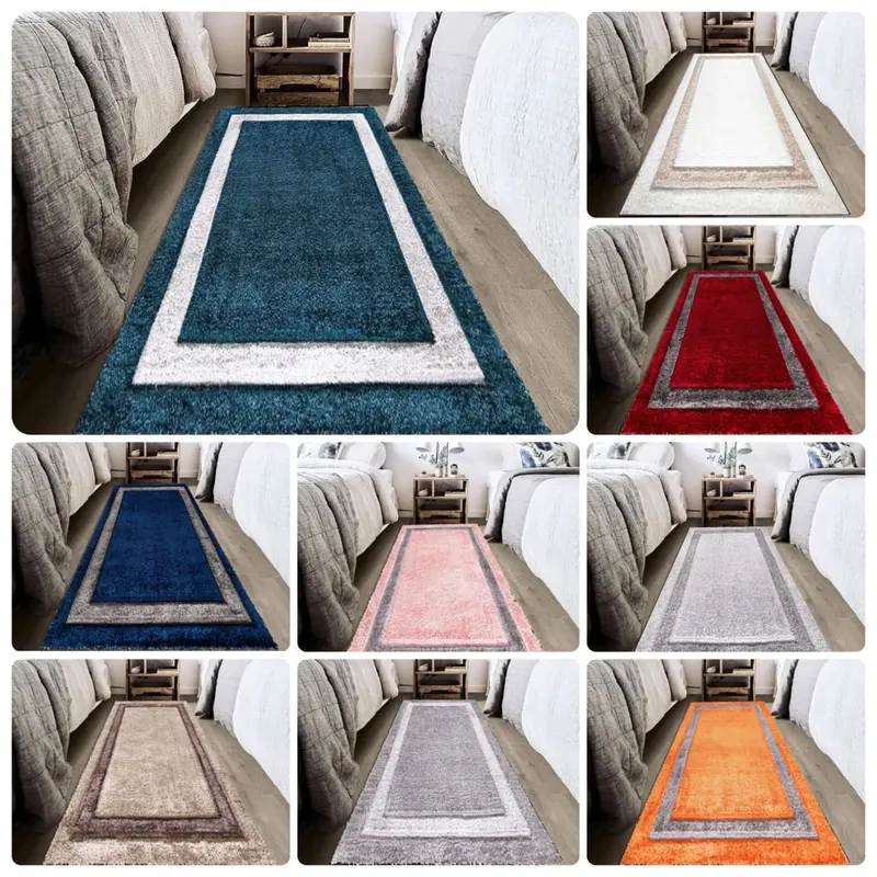 3D Shaggy Rugs Large Area Rugs for Bedroom Living Room Soft Hallway Runner Rug Fluffy Floor Mats 1