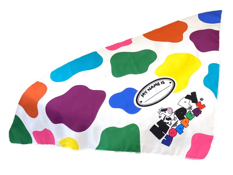 Happy Hopperz Personalise Me Happy Hopperz Bandana - Add a fun, personal touch by letting your child name their new Happy Hopper best friend! 0