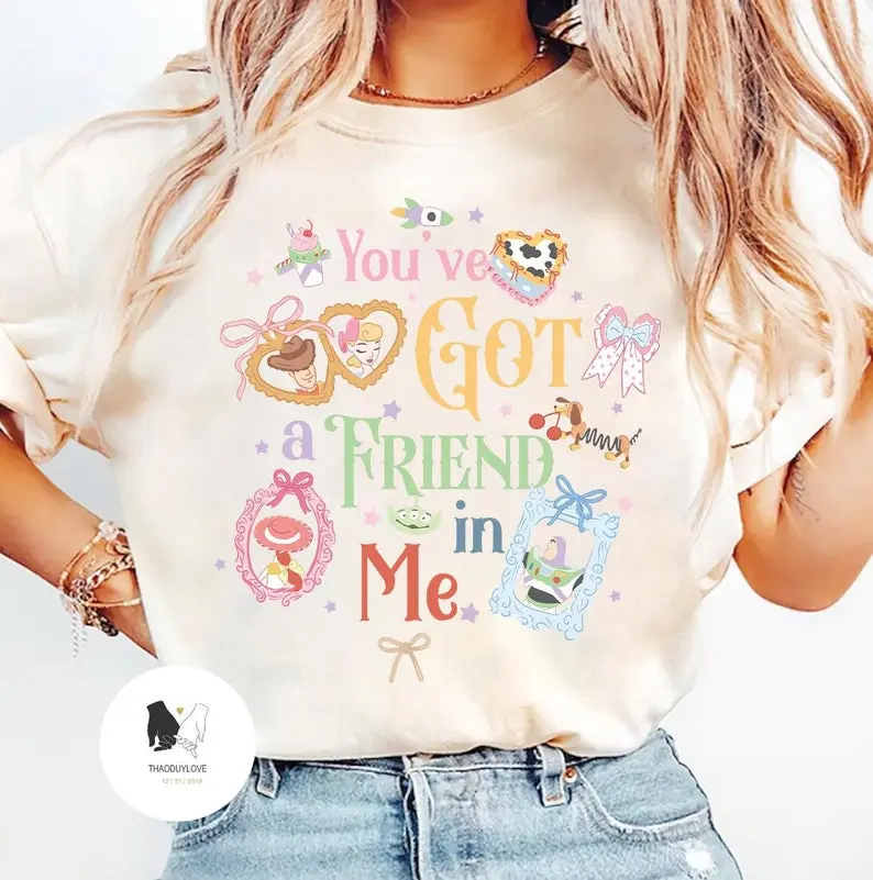 You've Got A Friend In Me T-shirt, Dsney Toy Story Shirt, Toy Story Characters Shirt, Dsney Trip Shirt, Dsney Family Matching shirt
