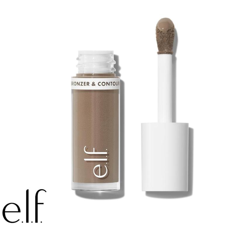 e.l.f. Camo Liquid Bronzer & Contour, Highly Pigmented, Natural-Looking Glowy Finish, Long-Lasting, Rounded Applicator, Vegan & Cruelty-Free 1
