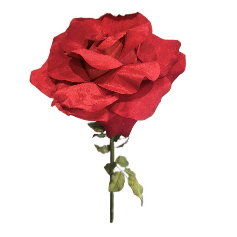 Decorative Giant Artificial Red Rose Flowers Bouquet for Valentine's Day, Mother's Day, and Weddings 0