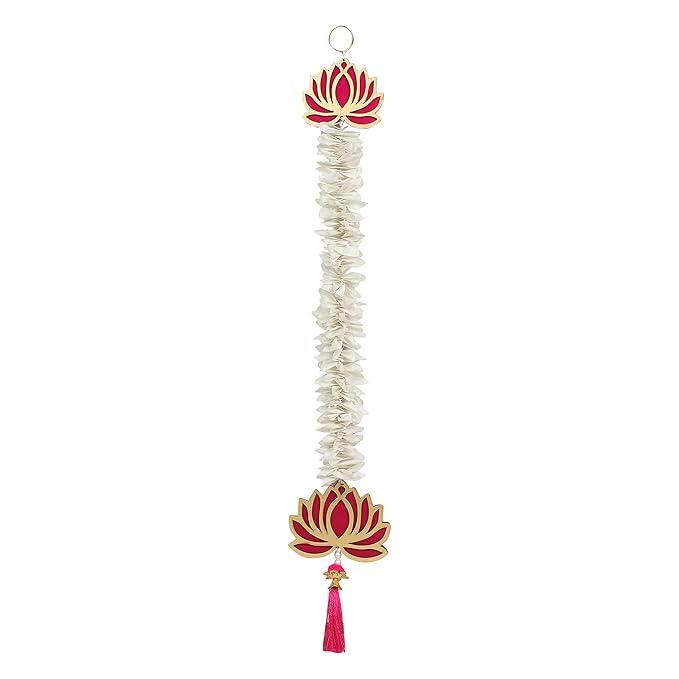 Elegant Lotus-Themed Flower Wall Hangings (Set of 4) 1