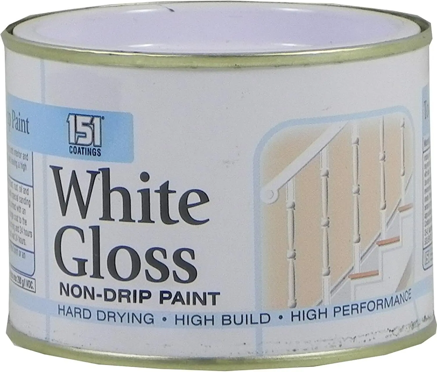 151 Coatings Non Drip Gloss Paint White 180ml
