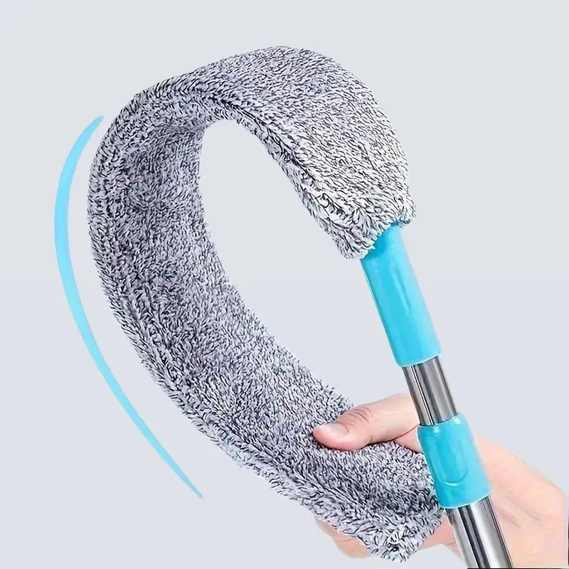 Extendable Microfiber Duster for Easy Reach - Perfect for Bedroom & Living Room Cleaning 1
