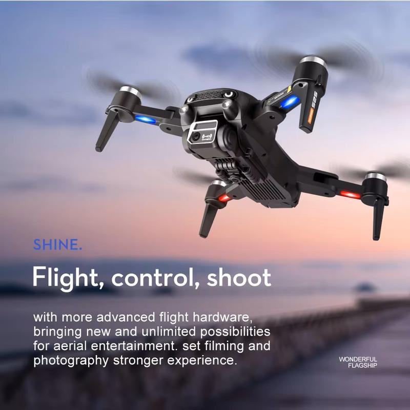 S2S mini drone with laser 4-way obstacle avoidance wide angle dual camera optical flow hovering brushless motor modern design metal plastic aluminium Accessories Blades Cable Charging Remote Control Chargeable beginner 5