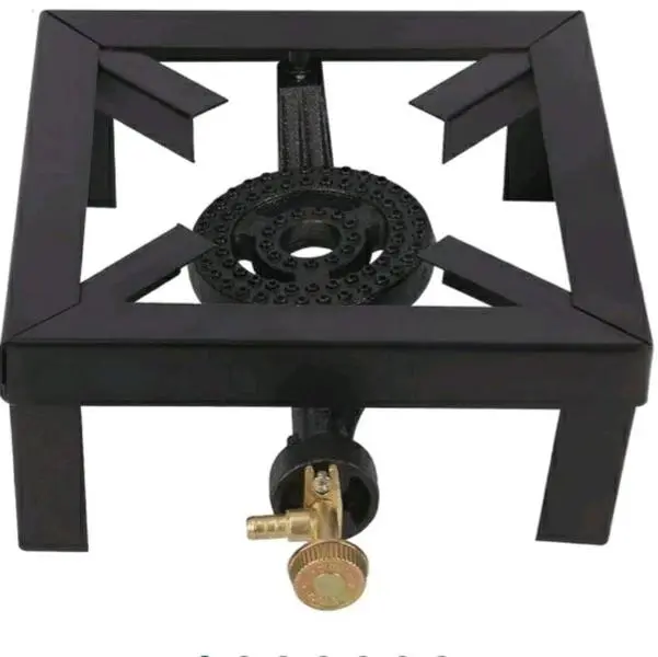 Cast Iron Gas Boiling Ring Camping Burner for Outdoor Cooking