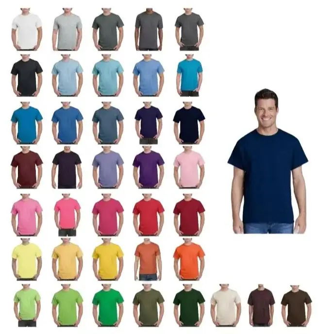 Mens Plain T-Shirt / Ultra Cotton Tee / New Popular Heavy Blank T Shirt UK Breathable Menswear Soft Top