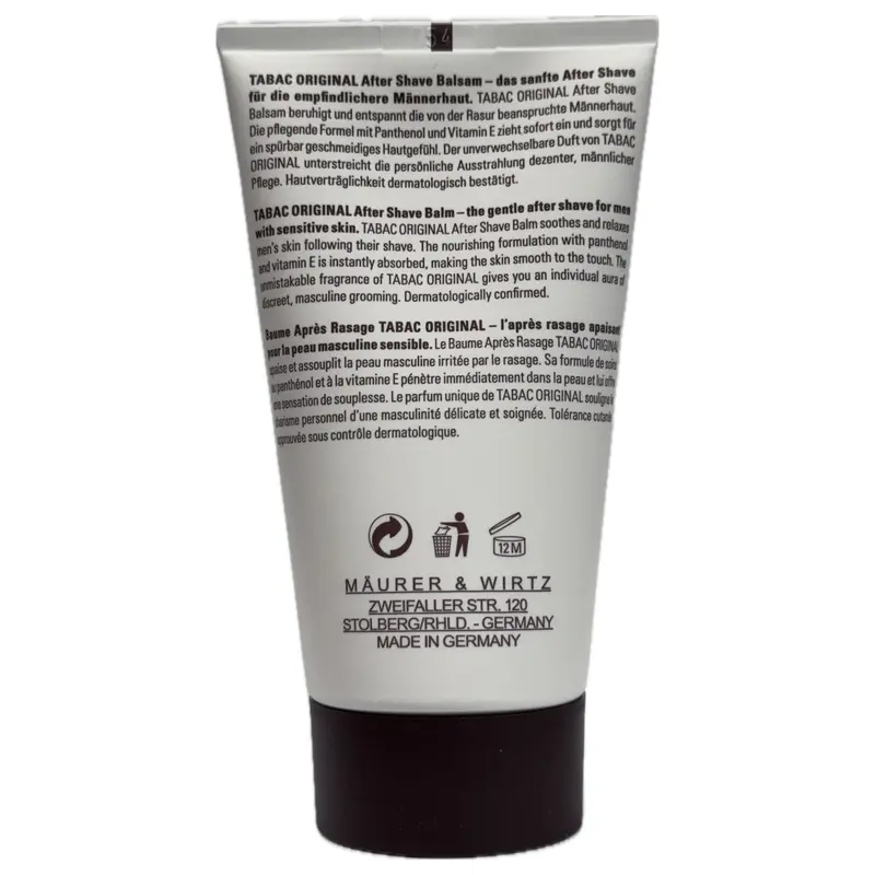 Tabac Original After Shave Balm 75ml Soothing Face Cream 5