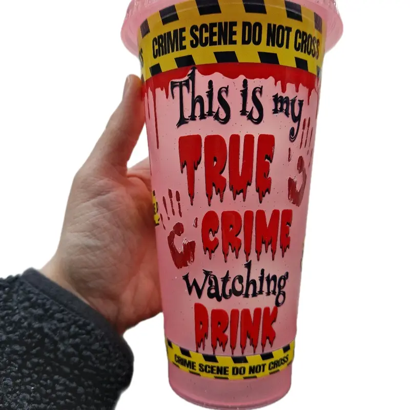 True Crime Tumbler - Perfect for Your Morning Drinks - Drinkware, Cup 0