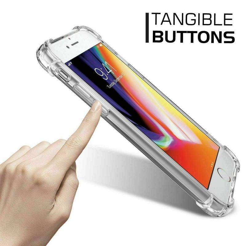 Case For Apple iPhone SE 7 8 X XS XR 11 12 Pro Max Bumper Gel Shockproof 2 Cover Waterproof 3