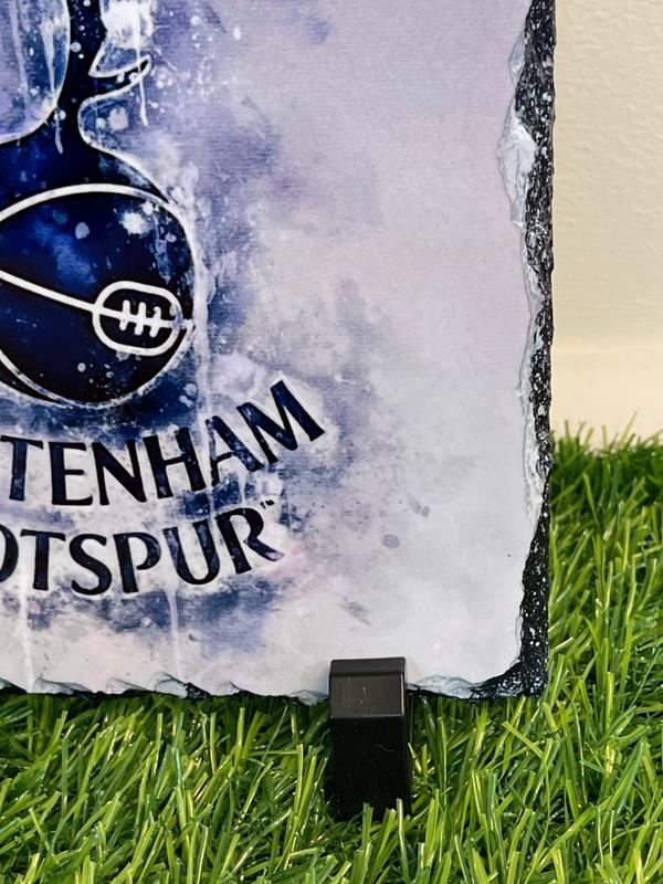 Tottenham Hotspur Football Club - THFC Emblem Slate Plaque -  Decorative Gift for him or her - Spurs badge Print for any lover of the team. 4