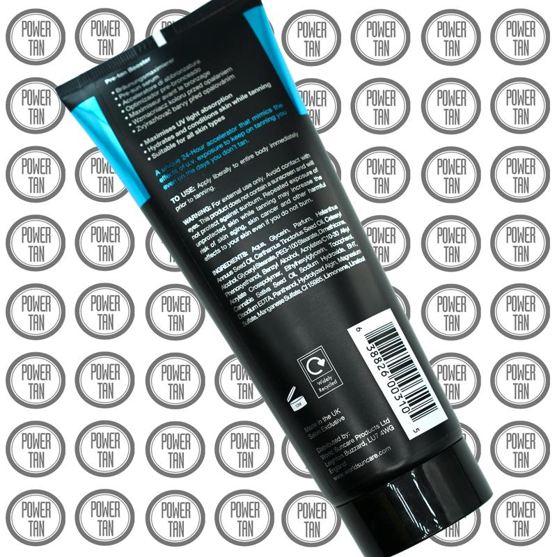 Power Tan Non-Stop Black (DHA FREE) 24hr Hybrid Sunbed Tanning Accelerator Lotion Cream Self Tan Tanning Applicator Skincare 2