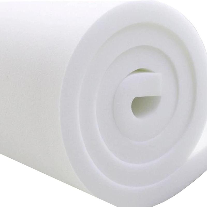 Upholstery Foam Cut to Any Size Foam Cushions seat Pads high Density Foam Replacement Sofa seat Foam (20" X 30", Upholstery Foam Thickness 3") Fabric Soft Sets Plaid Waterproof Wrinkle-resistant Red 4