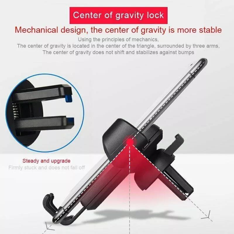 Universal Mobile Car Phone Holder Air Vent Gravity Design Mount Cradle Stand 5