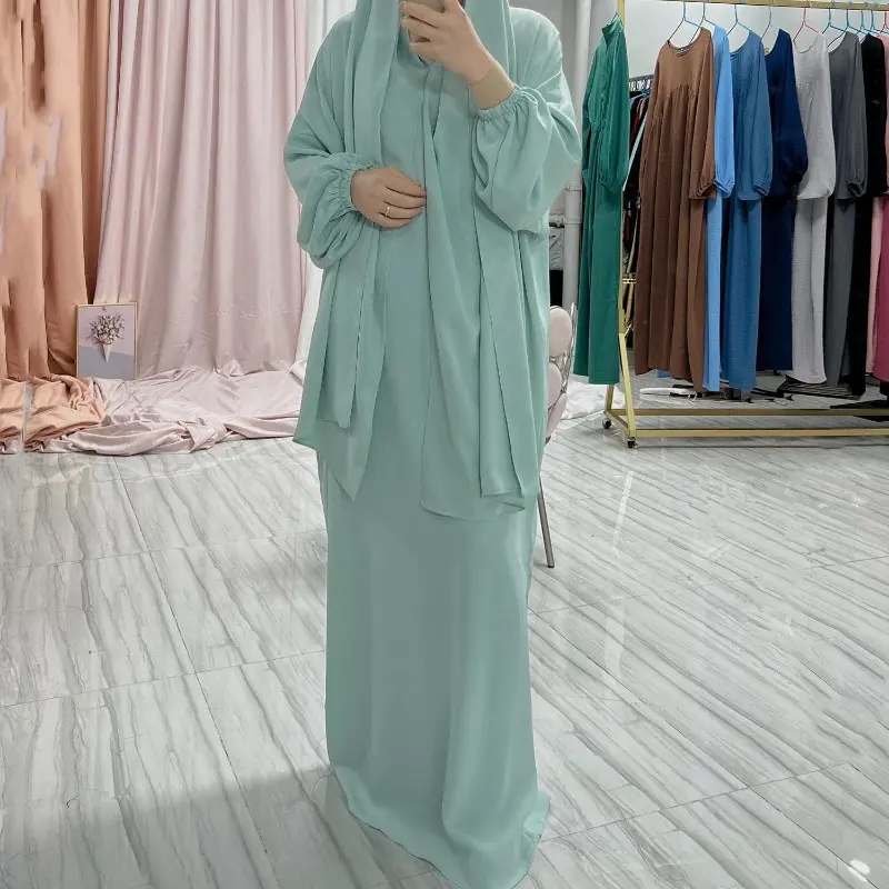 New hooded dress LR499 hoody abaya 3