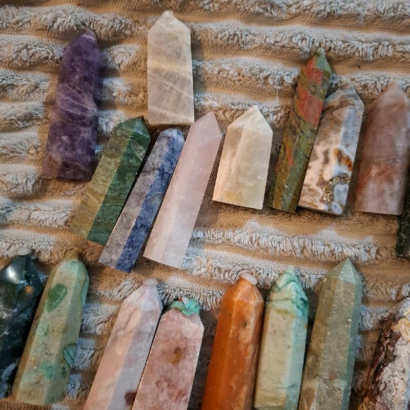 £8 each Crystal Towers 4