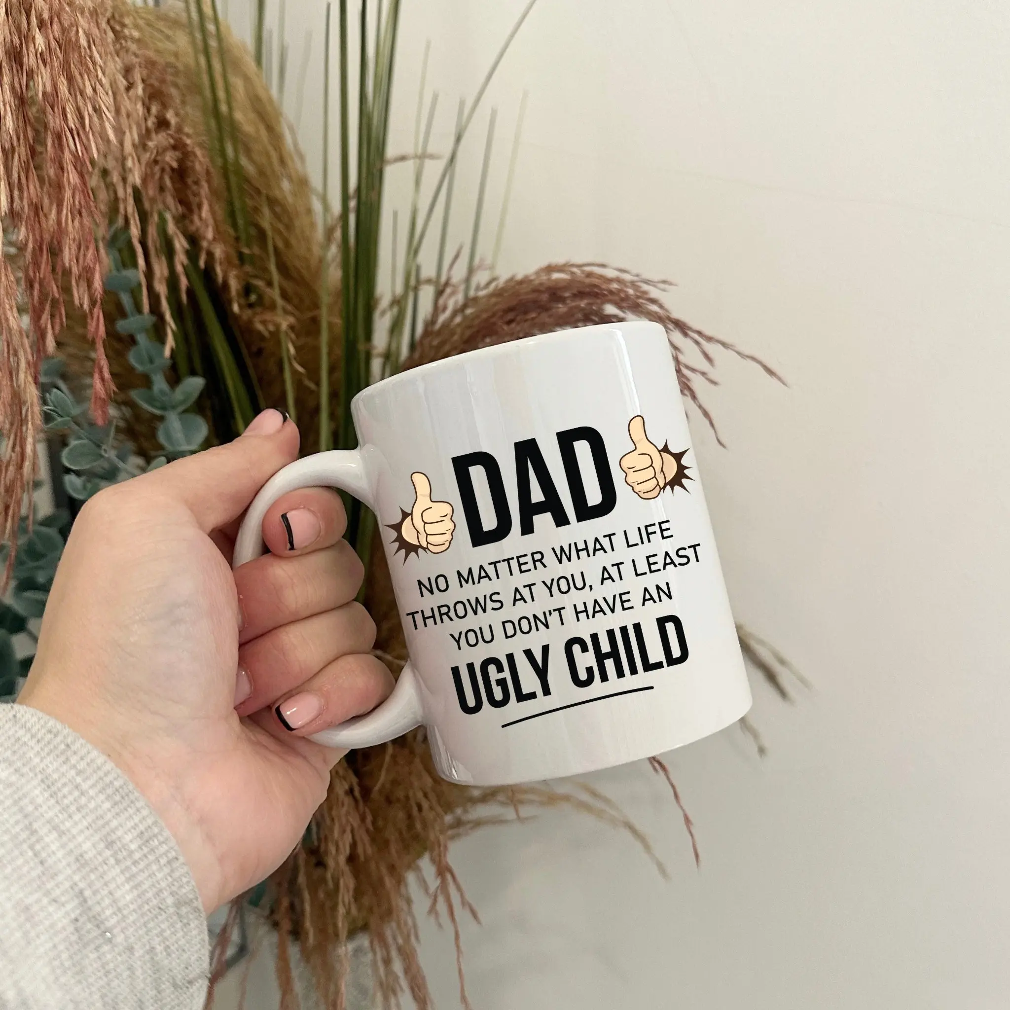Funny Dad Mug teacups