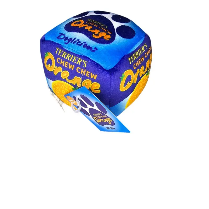 Terriers Chocolate Orange Dog Toy 0