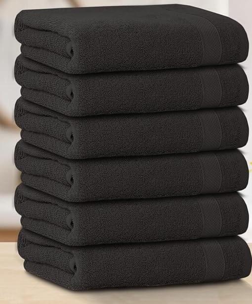 Luxury Quality Pack of 6 Hand towels, Super Soft & Quick Dry Hand Towels 50x90cm Best Bargain Price 2