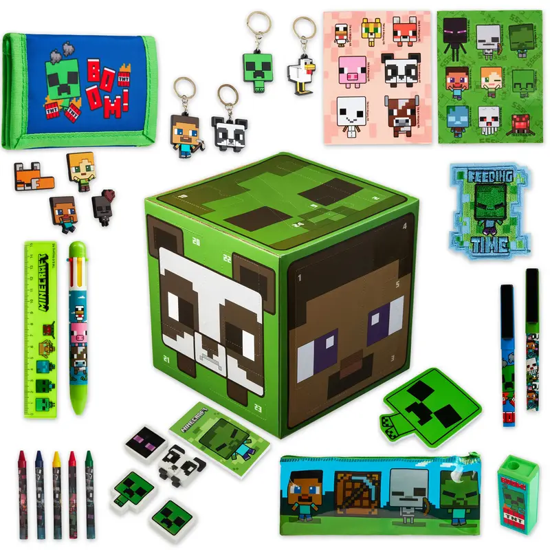 Minecraft Advent Calendar 2025 for Kids and Teenagers 0