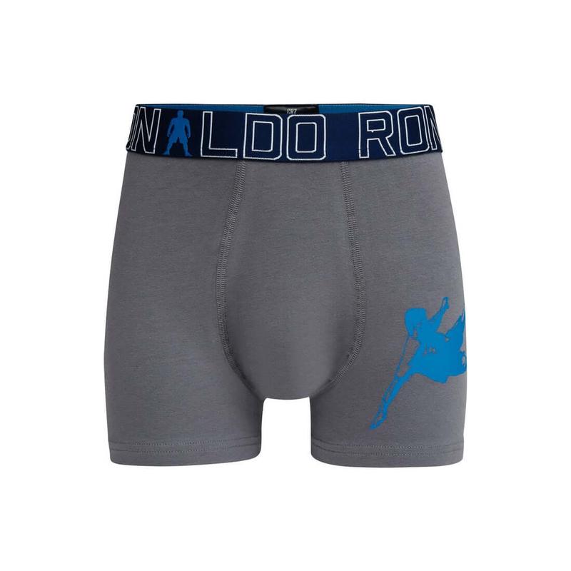 CR7 2-Pack Boy's Cotton Boxer Shorts Trunks - Multicolour 582 2