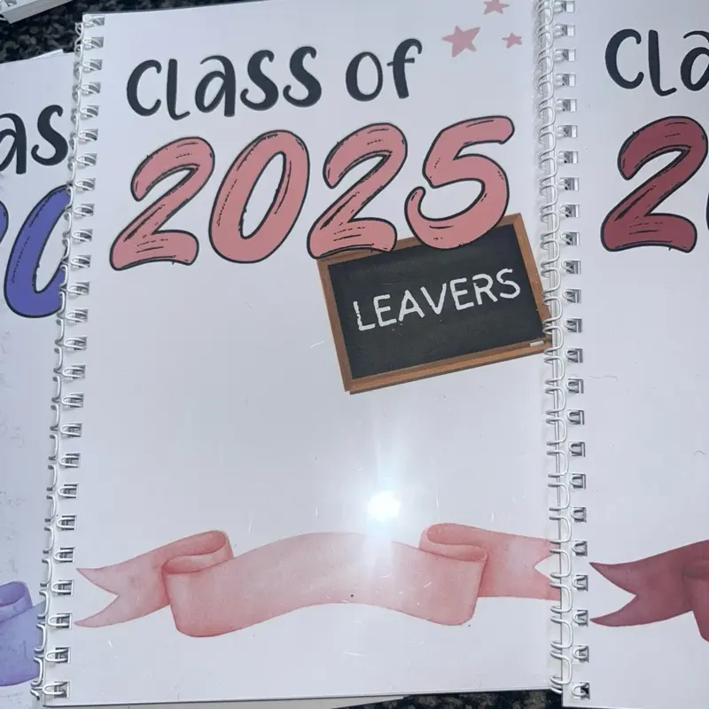 Leavers 2025 Books - Perfect for Leavers Events