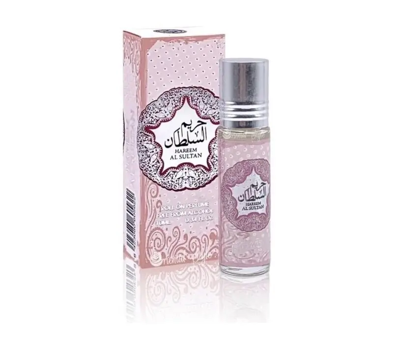 Arabian Perfume Oil Bundle (4 x 10ml) Roll-On Alcohol Free Fragrance Oil | Bint Hooran, Hareen Al Sultan, Mousuf Wardi, Oud 24 Hours, Oud Mood, Oud Romancea, Rose Paris, Shams Al Emarat Khususi, Yara, Dirham Silver 4