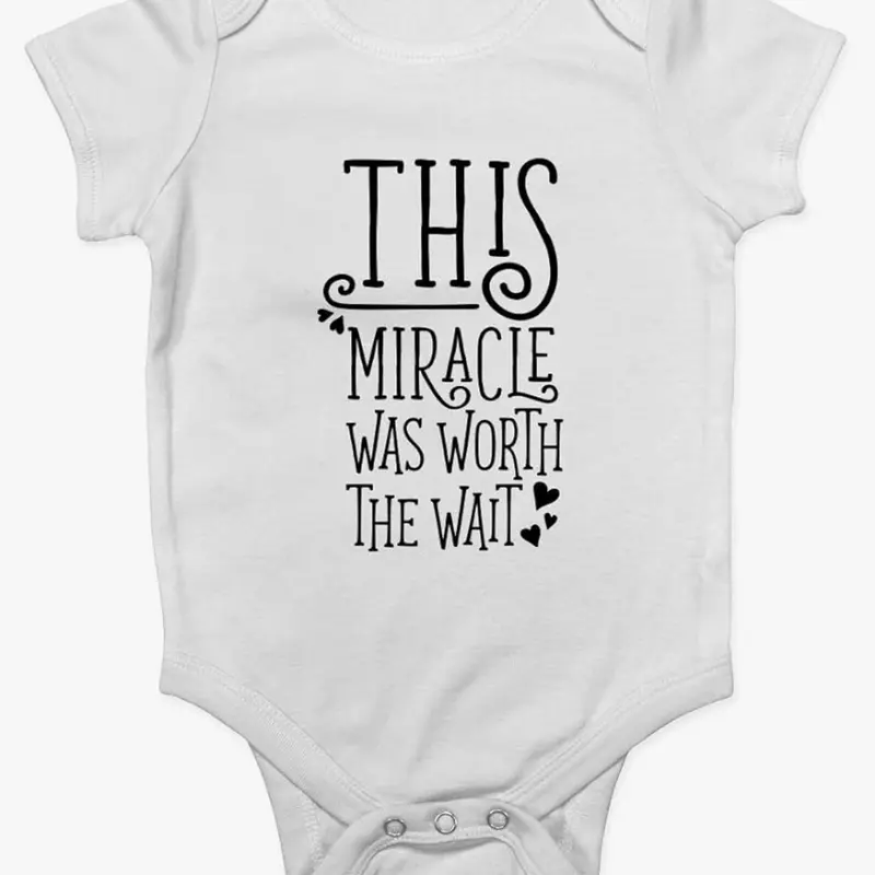 Soft and Personalised Baby Vest with Round Neckline and Snap Closure for Easy Changing - Baby & Maternity - Baby Clothing & Shoes - Bodysuits & One-pieces 1