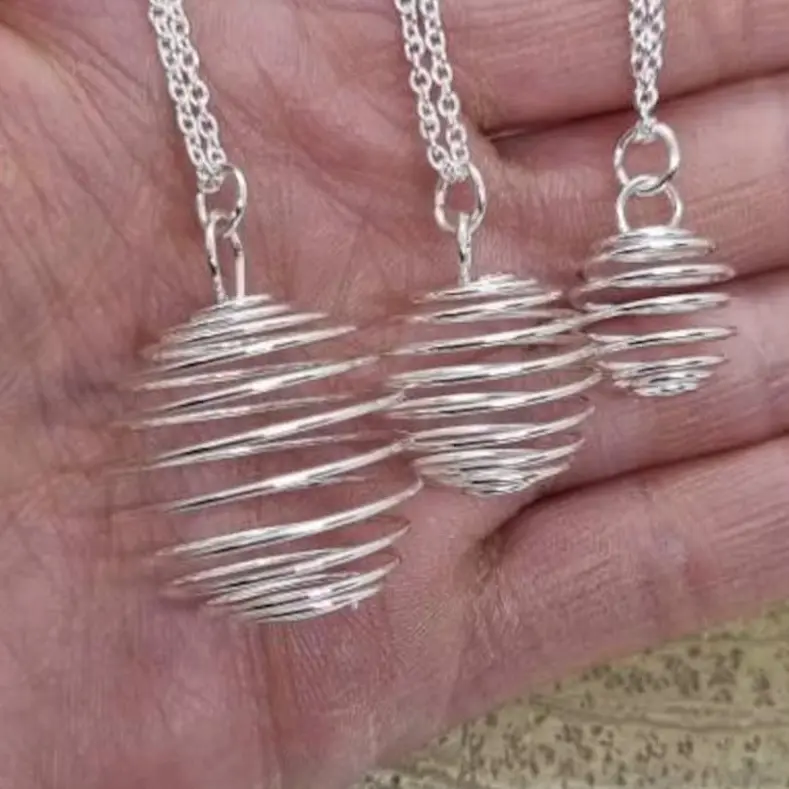 Cage Pendant with Chain 2