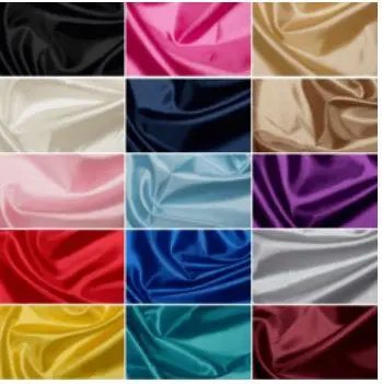 Polyester Silk Habotie - 145cm (56”) Wide - Per Metre - (1m x 1.45m)