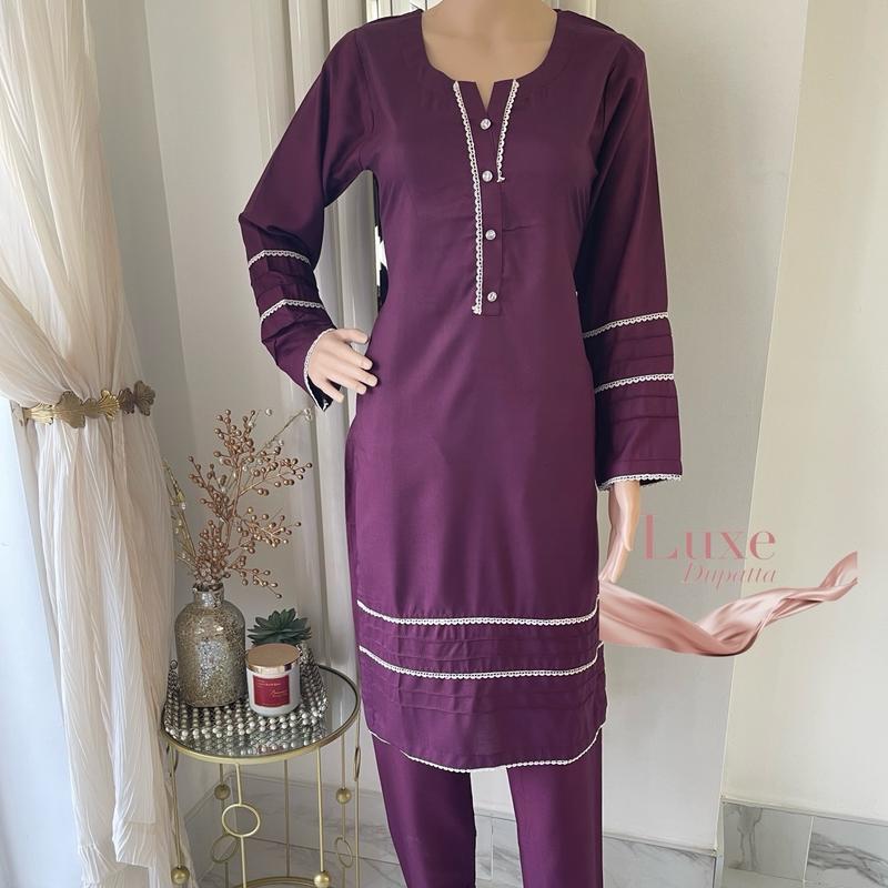 2 piece Dhanak winter wear 1