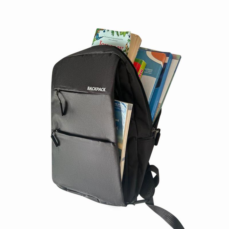 Nylon Laptop Backpack with Zip Closure, Lightweight & Sturdy Build, 20L Capacity for Travel, School and Work 3