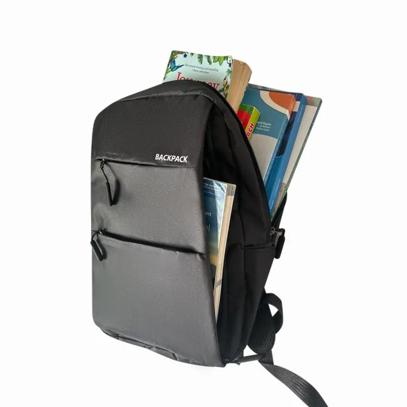 Nylon Laptop Backpack with Zip Closure, Lightweight & Sturdy Build, 20L Capacity for Travel, School and Work 3