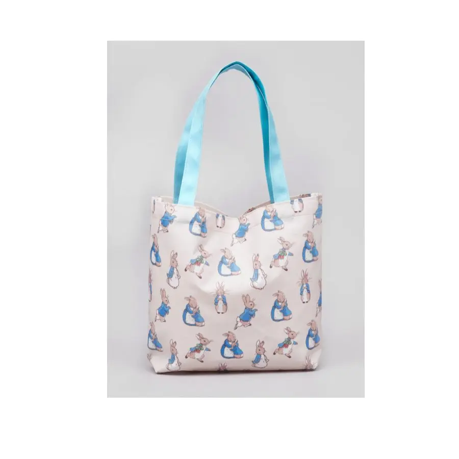 Girls Peter Rabbit Cream Tote Bag