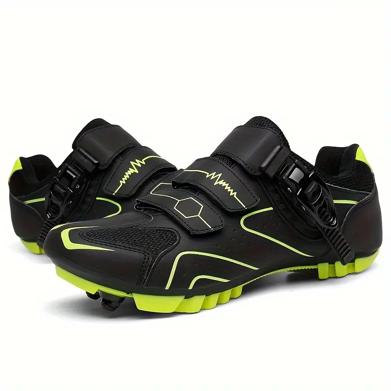 Breathable Men's Cycling Shoes, Compatible With SPD Pedals, Suitable For Mountain Biking And Racing Sports. 1