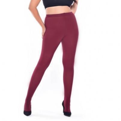 Italian 90 Denier Opaque Curvy Plus Size Tights (6 Colours / Sizes up to 5XL) Made In Italy  (The Perfect Tights For The Fuller Figure) Womenswear Flat Comfort Fit Lady Women 4