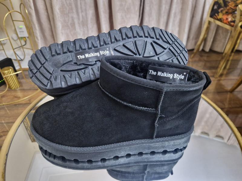 The Walking Style Women's Fur Lined Winter Ankle Boots 4