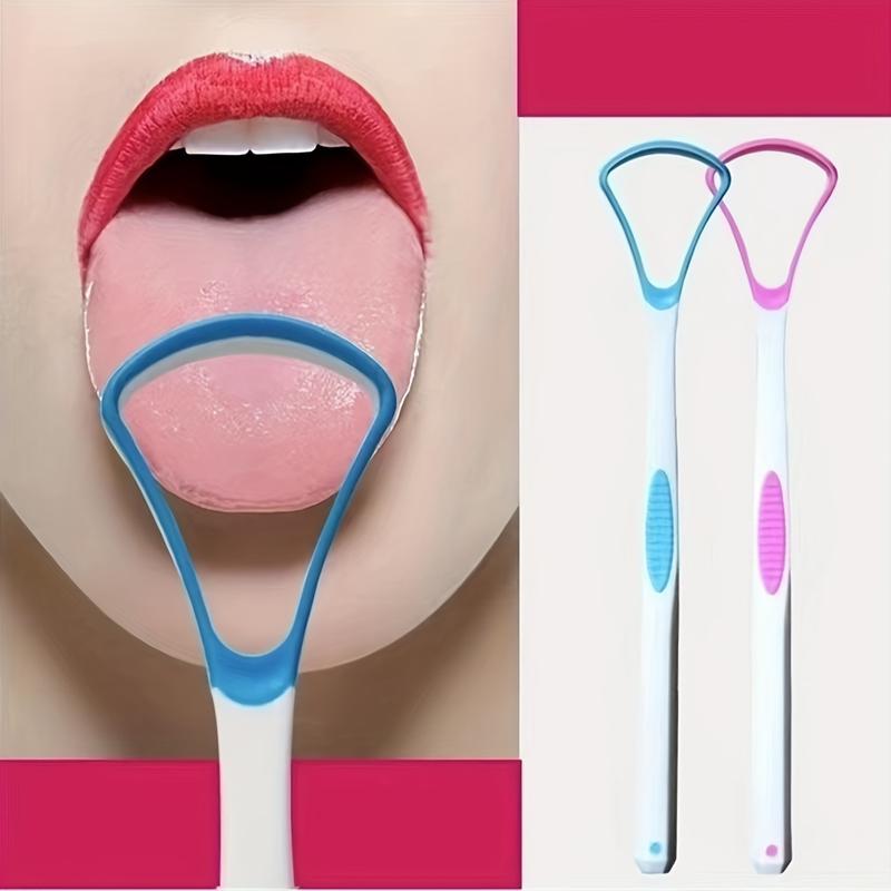 BPA-Free Silicone Tongue Scraper for Adults - Dual-Action Cleaner for Bad Breath and Oral Odor Eliminator 6