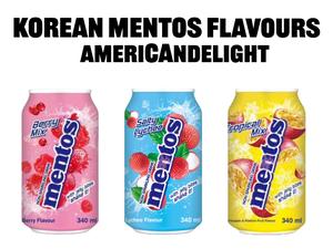 Korean Mentos Soda (Multiple Flavours)