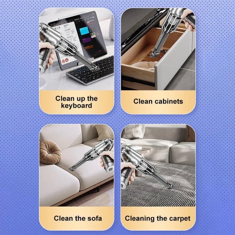 Cordless UK Car Vacuum Cleaner: Wet/Dry, Strong Suction, Handheld Cleaning hoover wireless 5
